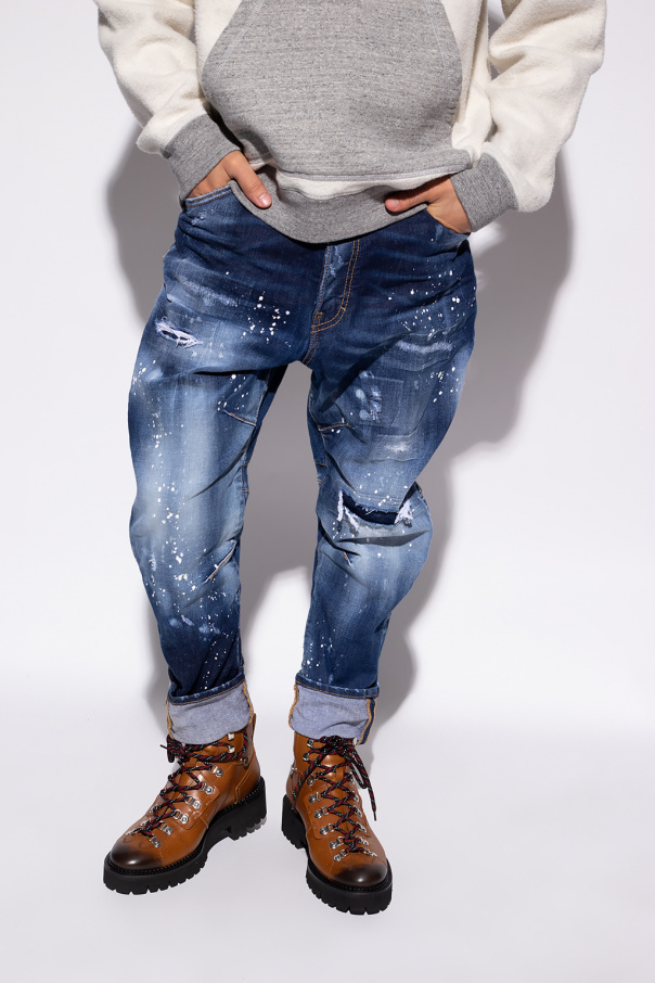 Men's Clothing | Dsquared2 'Combat' jeans | Forte Forte panelled V